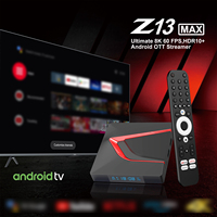 Topleo Android TV Box Lecteur Multimédia Wi-Fi Décodeur Intelligent Certifié ATV 8K Double Wi-Fi Boîtier TV Android