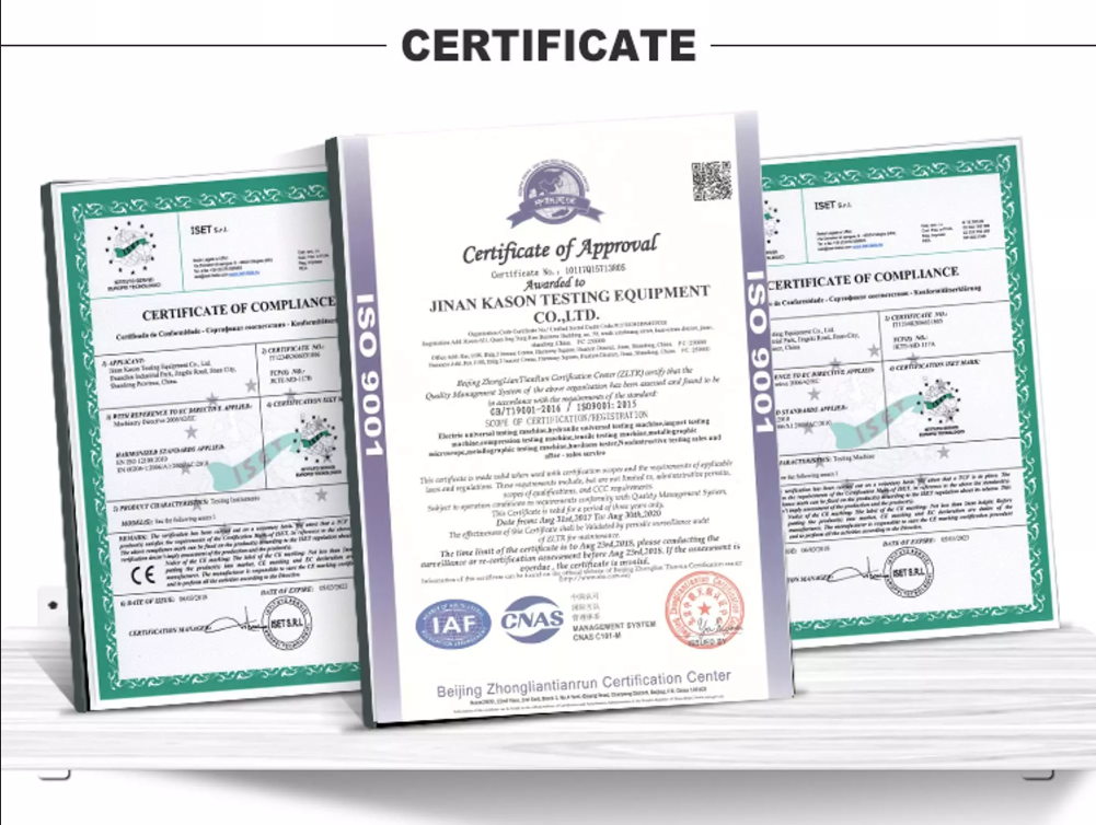 KASON Giấy Ống Hộp Carton Compression Strength Thiết Bị Kiểm Tra