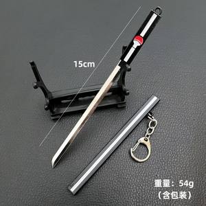 11 Modelli di Portachiavi in Metallo Stile Anime Zoro Uchiha, Portachiavi Promozionali in Lega per Cosplay - Product Image 3