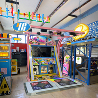 Machine de jeu de danse de simulation de parc d'attractions YIRUN, machine de danse musicale, machine d'arcade Dance Revolution