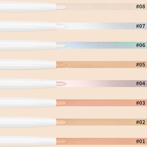 Stylo fard à paupières surligneur végétalien étanche à la modification des marques d'acné correcteur Eyeliner <span class=keywords><strong>crayon</strong></span> paupière inférieure stylo ver à soie à paillettes - Product Image 1