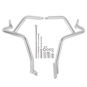อุปกรณ์เสริมรถจักรยานยนต์ XXUN ชุดกันกระแทกเครื่องยนต์ด้านบนและด้านล่าง สำหรับ Benelli <span class=keywords><strong>TRK702</strong></span> 702X รุ่นปี 2022-2024 - Product Image 4
