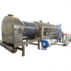 Macchina per Carbonizzazione Senza Fumo, Forno a Tamburo Rotante per Pirolisi di Biomassa, <span class=keywords><strong>Stufa</strong></span> per Carbonizzazione di Guscio di Cocco - Product Image 1