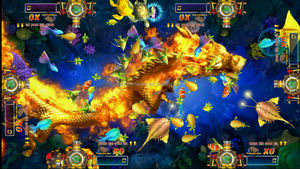 Nhà Máy bán hàng đa người chơi trực tuyến giải trí mới máy 55inch LCD Cá Trò chơi phần mềm rồng Slayer - Product Image 5