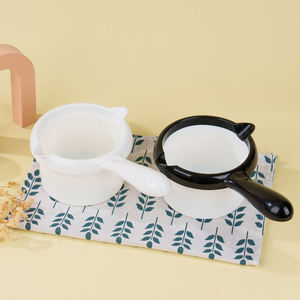 Bol en cire de silicone authentique du fabricant avec poignée, nouveau, facile à nettoyer, antiadhésif, non toxique pour chauffe-cire - Product Image 1