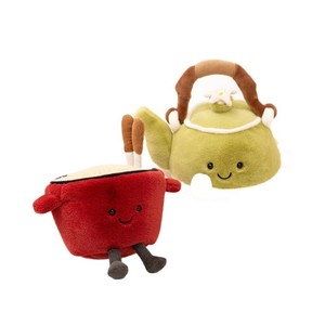 Set Giocattolo da Cucina in <span class=keywords><strong>Peluche</strong></span> Educativo - Utensili Montessori per Giochi <span class=keywords><strong>di</strong></span> Ruolo per Bambini, Giocattoli Didattici per Asilo - Product Image 1