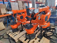 Robot de soudage à commande PLC en acier inoxydable haute vitesse avec moteur 1 kW de puissance 220V pour soudage de précision +/-0,1 mm