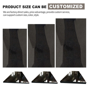 Nhà Máy bán hàng trực tiếp giá rẻ Flat Black <span class=keywords><strong>Granite</strong></span> memorial tombstone di tích Đen <span class=keywords><strong>Granite</strong></span> đá - Product Image 3