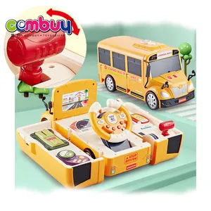 Acoustooptic-Volante de deformación para niños, volante eléctrico con luz y <span class=keywords><strong>música</strong></span>, juguete para niños, <span class=keywords><strong>autobús</strong></span> escolar - Product Image 1