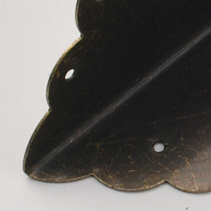 Antique Bronze <b>Corner</b> <b>Protector</b> 70mm Carbon Steel One Piece Molding Drawer Protection - Product Image 3