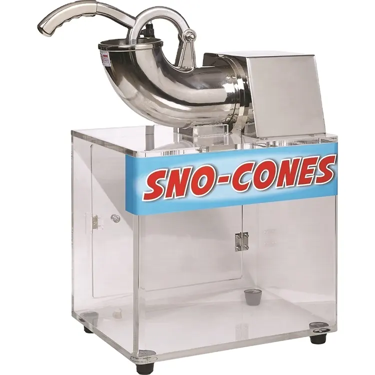 ماكينة كسارة الثلج الكهربائية ماكينة حلاقة الثلج التجارية آلات كسارة الثلج ماكينة المخروط الثلجية