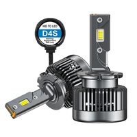 Nouvelle puce CSP 4575 150W D2S D4S Ampoule de phare LED automobile D1S D2S D3S D4S D8S Sans erreur Canbus Phare