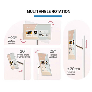 Supporto Smart Wireless Portatile Mini Ricaricabile da 22, 27, 32 Pollici per Macchina Smart Friend Follow by <span class=keywords><strong>Me</strong></span> - Product Image 4