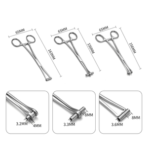 Kit <span class=keywords><strong>de</strong></span> Herramientas <span class=keywords><strong>de</strong></span> Acero Inoxidable para Piercings, Herramienta <span class=keywords><strong>de</strong></span> Bloqueo para Oreja, Lengua, Labret, <span class=keywords><strong>Ombligo</strong></span>, Nariz, Labio, Joyería Corporal, Pinza para Agujas - Product Image 5