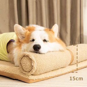 All-season Universal Solid Rectangle Dog & <b>Cat</b> Bed Removable Washable Fashion Pet <b>Mat</b> - Product Image 4