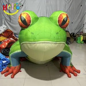 Frog Theme Party Decoration Inflatable Animal Model Green Inflatable Frog
