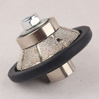 Fraise diamantée pour profilage de chants de comptoirs en granit, à segment continu, revêtement TiCN, OEM