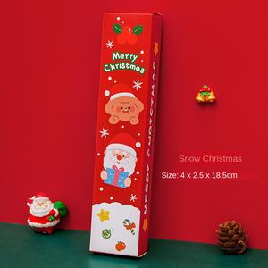 Juego de Papelería Original, Caja Ciega Navideña de Cinco Piezas, Bolígrafo de Gel para Estudiantes, Bonito Regalo <span class=keywords><strong>Sorpresa</strong></span> de Navidad - Product Image 6