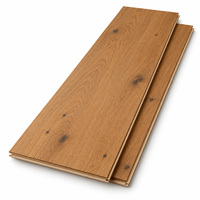 Elite Timber Flooring Oak Wide Plank Style Single Strip Design for High End Interior