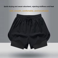 Shorts de sport mi-taille pour jeunes, séchage rapide, en polyester, pour baseball, football, course à pied, entraînement sportif, marathon et fitness