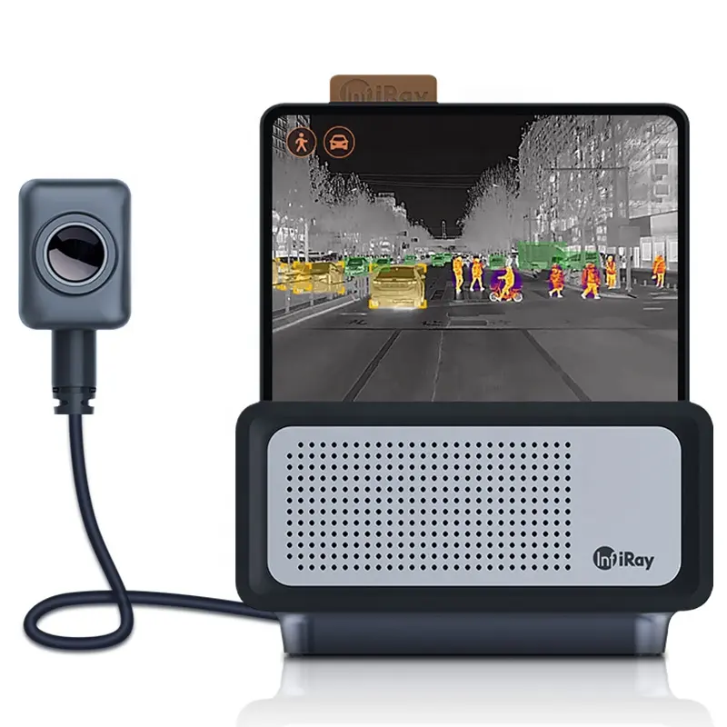 InfiRay kamera dasbor NV2, untuk mobil 4k kamera dasbor penglihatan malam 4k kamera termal anti-kabut jarak jauh