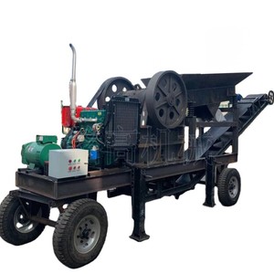 Jaw <b>Crusher</b> Portable Coal Gangue Crushing Station Granite Stone <b>Crusher</b> Max 20t H Capacity With Ac Motor - Product Image 1