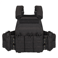 Gilet tactique à libération rapide, respirant, veste tactique, uniforme d'entraînement multifonctionnel pour l'extérieur