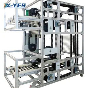 X-YES Industrial Z Type Vertical Lifter Elevator Conveyor Continuous Vertical Conveyor Freight Elevator