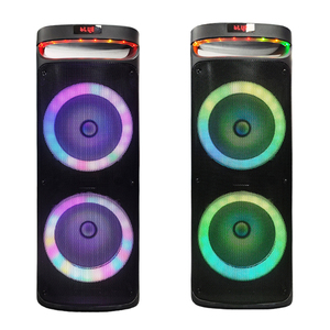 Hot bán xách tay Hifi ma thuật bằng giọng nói có thể sạc lại <span class=keywords><strong>Handfree</strong></span> 2 mic karaoke Hỗ trợ AUX TF thẻ không dây <span class=keywords><strong>Bluetooth</strong></span> loa - Product Image 2