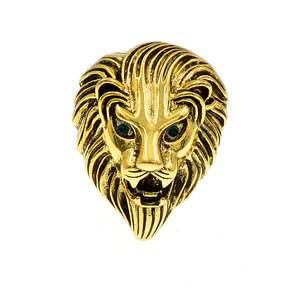 Boucle de chaussure vintage en alliage métallique or et argent, motif lion rétro, pour sandales à talons hauts pour femmes, clip de chaussure détachable, accessoires de décoration - Product Image 2