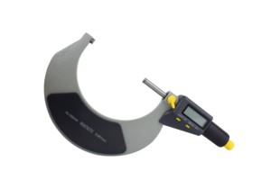 Digital Outside Asimeto <b>Micrometer</b> 0-1″ Range ±0.0002″ Acc Carbide Tips Auto Off for Toolrooms - Product Image 3