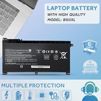 Baterai BI03XL kompatibel dengan HP Pavilion X360 M3-U 13-U M3-U001DX M3-U103DX 13-U100TU 13-U118TU Stream 14-ax AX