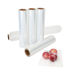 Fabricantes de embalagem de filme pe shrink wrap filme stretch embrulhar alimentos