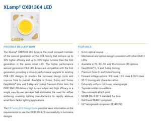 LED COB CXB1304 haute puissance, puce LED originale CREE, vente chaude 2026 - Product Image 2