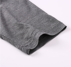 All'ingrosso 2022 <span class=keywords><strong>estivo</strong></span> in cotone modale Spandex personalizzato taglie forti Casual tinta unita a maniche lunghe in bianco e in bianco set di abbigliamento da notte da <span class=keywords><strong>uomo</strong></span> <span class=keywords><strong>pigiama</strong></span> - Product Image 5