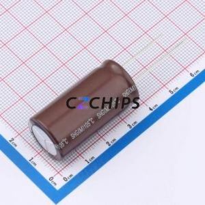 DHG063M228N360S1AA ตัวเก็บประจุอลูมิเนียมอิเล็กโทรไลติกผ่านรู D18xL36mm 2200uF 20% 63V 3.5A-100kHz - Product Image 2