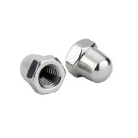 Écrou en acier inoxydable 304, écrou à tête hexagonale DIN1587, écrou à tête bombée M3 M24, écrou décoratif