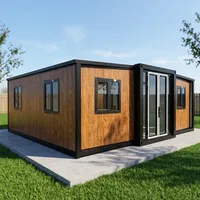 Module de bureau double préfabriqué pour la maison et le jardin, idéal pour les couples professionnels et les équipes télétravailleuses