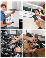 Caméra d'inspection endoscopique WiFi professionnelle, endoscope étanche 1080P 6500K, scanner 5.5mm pour PC, endoscope HD