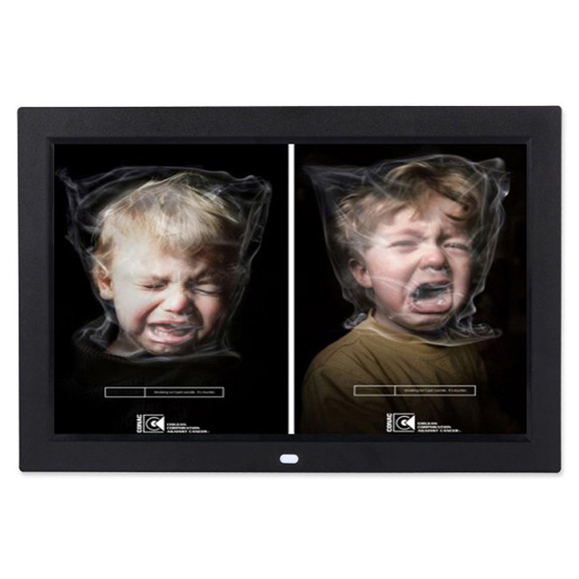 Wall Mount 7 Inch Digital Signage Video Pictures Loop Advertising Display Player for Retail Store Shopping Mall Market Promotion