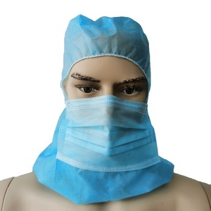 Fournisseur professionnel chinois : Bonnet de protection capillaire intégral type masque, style astronaute, avec <span class=keywords><strong>filet</strong></span> <span class=keywords><strong>à</strong></span> <span class=keywords><strong>cheveux</strong></span>, pour l'industrie <span class=keywords><strong>alimentaire</strong></span> - Product Image 5