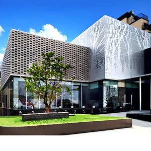 Revestimiento Exterior de Fachada de Pared Cortina de Aleación de Aluminio Moderno, Decorativo en 3D para Edificios, Hoteles y Proyectos Comerciales - Product Image 1