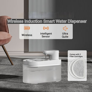 <span class=keywords><strong>Meilleure</strong></span> vente Pompe <span class=keywords><strong>silencieuse</strong></span> Batterie potable <span class=keywords><strong>Fontaine</strong></span> d'<span class=keywords><strong>eau</strong></span> automatique intelligente sans fil pour animaux de compagnie avec capteur infrarouge - Product Image 2