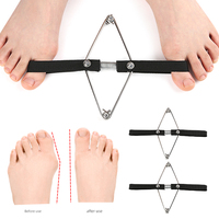 Orthèse d'orteil pour hallux valgus, ceinture de tension, entraînement, exercice du gros orteil, bande d'extension osseuse pour gros orteil, nylon, acier inoxydable