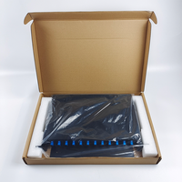 Panel de Conexiones de Fibra Óptica 1U SC, Cajón Óptico de Modelo Único LC para Servidor en Rack, ODF de Fibra para FTTH, Panel de Conexiones de Fibra Tipo Cajón
