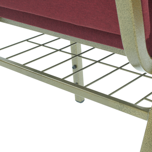 Sillas de metal para iglesia, <span class=keywords><strong>Auditorio</strong></span> apilable acolchado, muebles entrelazados - Product Image 5