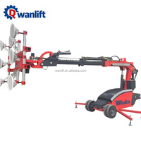 Nouveau robot grue de levage de verre à vide haute capacité 8 ventouses, hauteur de levage 5m, pour châssis de voiture et tôles métalliques personnalisées