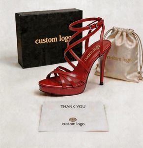 Sabot di Lusso Personalizzati dal Produttore con Pelliccia Soffice e Tacco a Spillo con <span class=keywords><strong>Piume</strong></span> per Donna Sandali Sexy a Ciabatta - Product Image 6