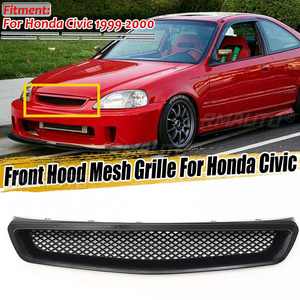 ชุดแต่งกระจังหน้ารถยนต์ EK T-R Style สำหรับ Honda Civic EK CX DX EX HX LX Type R ปี 1999-2000 รุ่น Racing Grills - Product Image 1