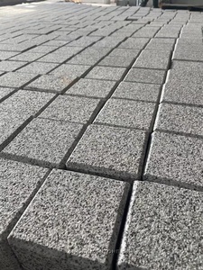 Pavé de pavé naturel G603 dégringolé ardoise extérieure et pavé de basalte pour pavés extérieurs et de parc extérieurs - Product Image 4